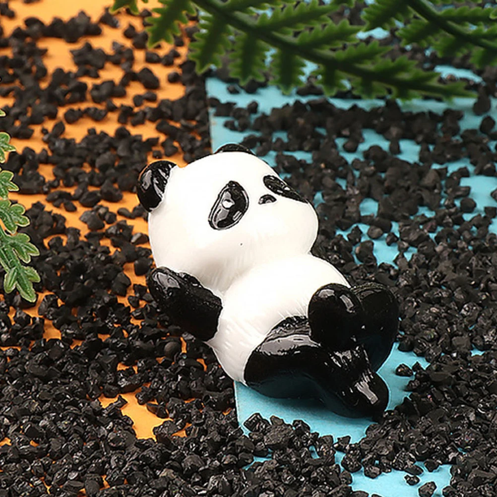 

5 Pcs Statue Cartoon Animal Micro Landscape Ornament Home Tiny Crafts