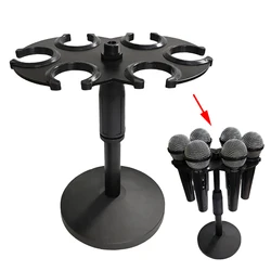 Multiple Microphone Holder Mount to 3/8