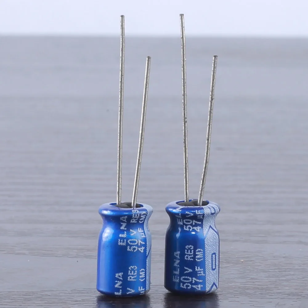 4pcs Japan ELNA RE3 470UF 50V 470mfd Audio Capacitor 12.5x20mm