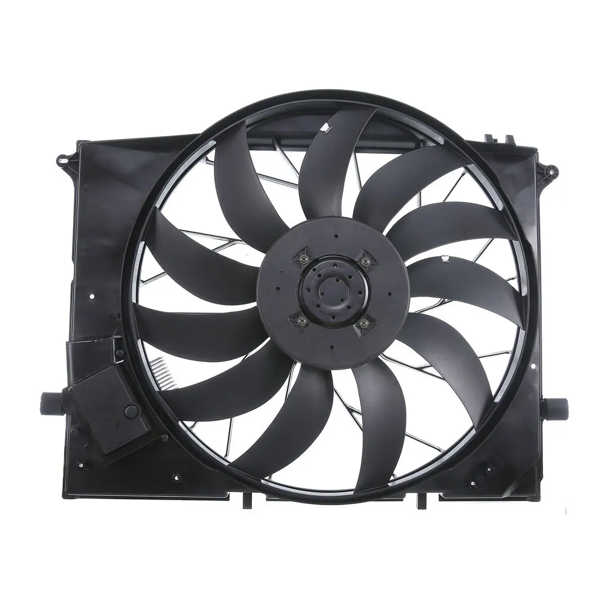 Radiator Engine Cooling Fan Assembly For Mercedes-Benz C215 W220 R230 CL600 S600 2205000293, A2205000293