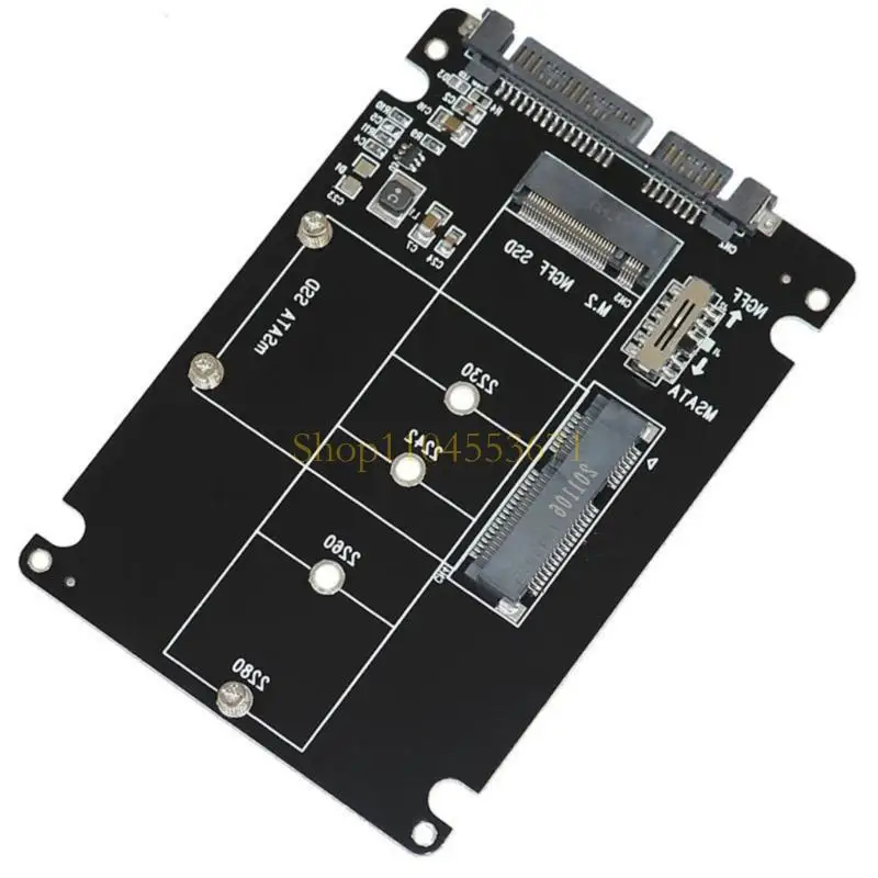 

Best Seller Plugs and Play m.2NGFF mSATA SSDs To SATAConversion Card for Quick Installation