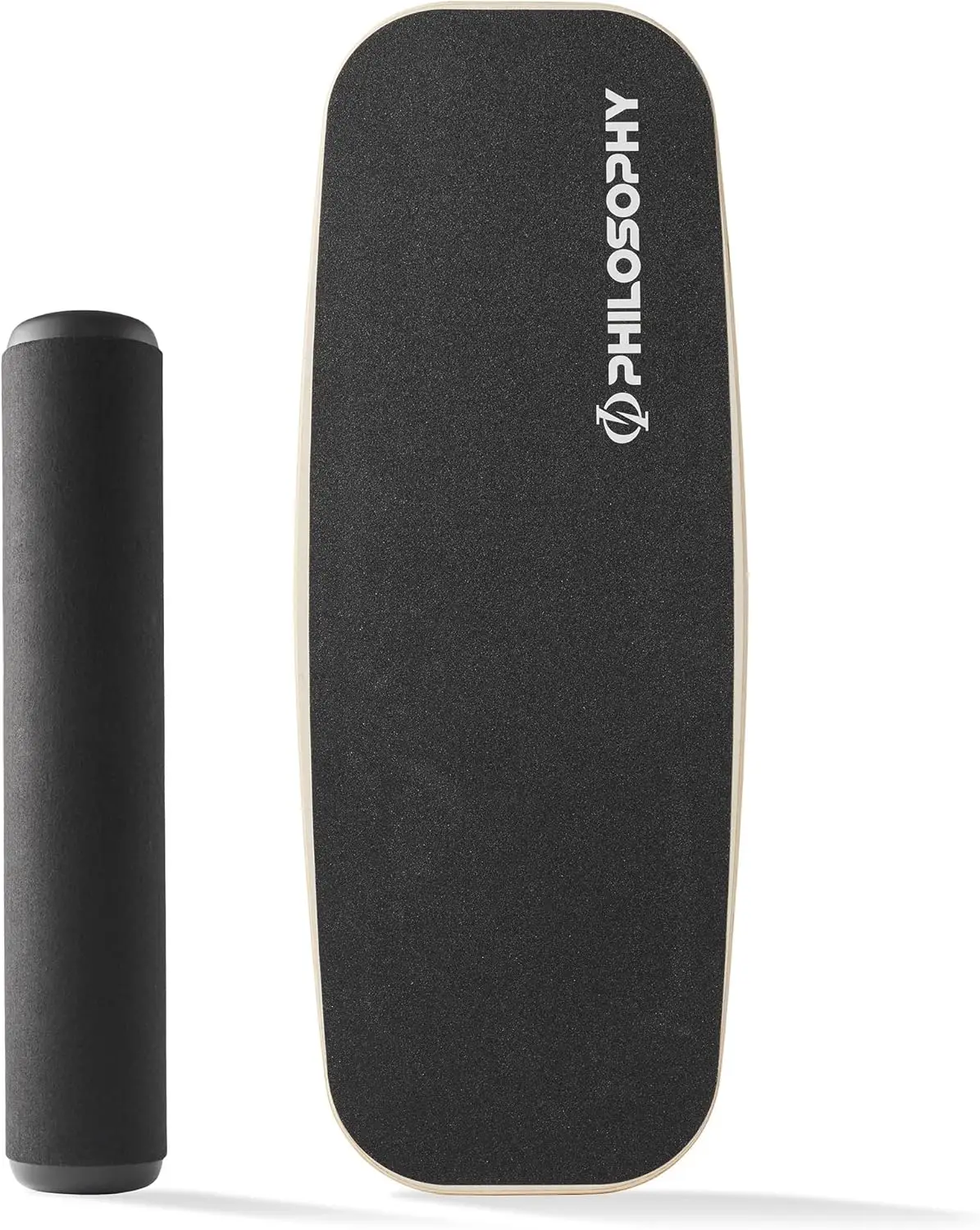 Wooden Balance Trainer with Adjustable Stoppers for Gym