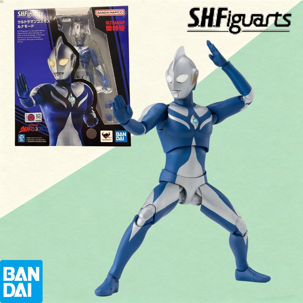 

100% Authentic In Stock Genuine Bandai S.H.Figuarts Ultraman Cosmos Ultraman Cosmos (Luna Mode) Anime Action Figure Model Toy