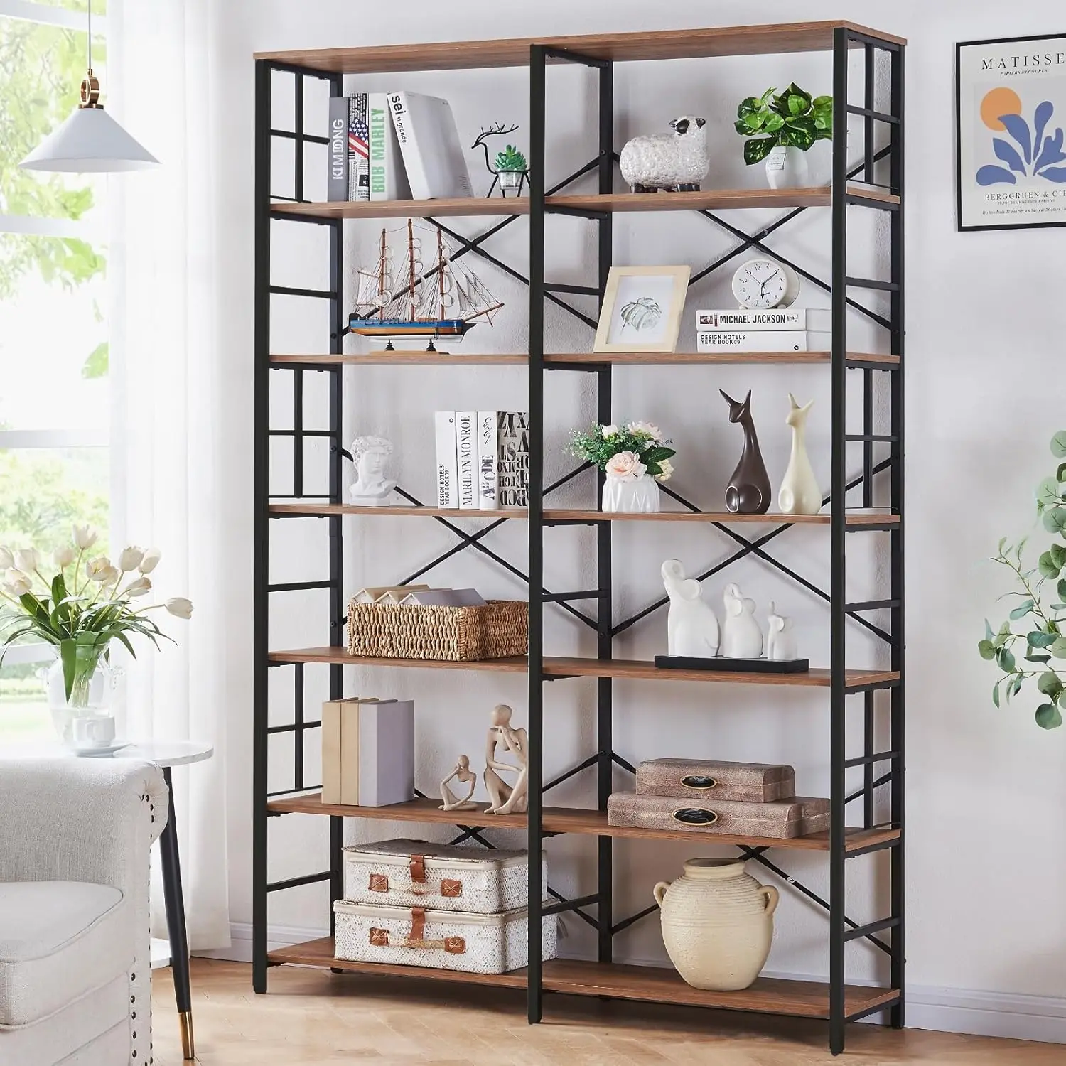 Homissue Bookshelf,…