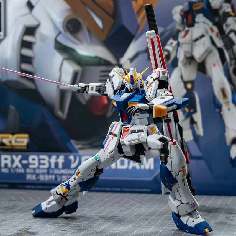RG32B Fukuoka Bull RX-93ff SIDE-F تجميع نموذج غرفة الديكور لعبة الأطفال القابلة للجمع هدية الكريسماس