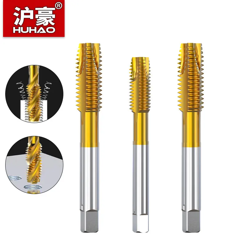 Thread Tap HSS Screw Tap Straight Flute Metric Tap Drill Tit