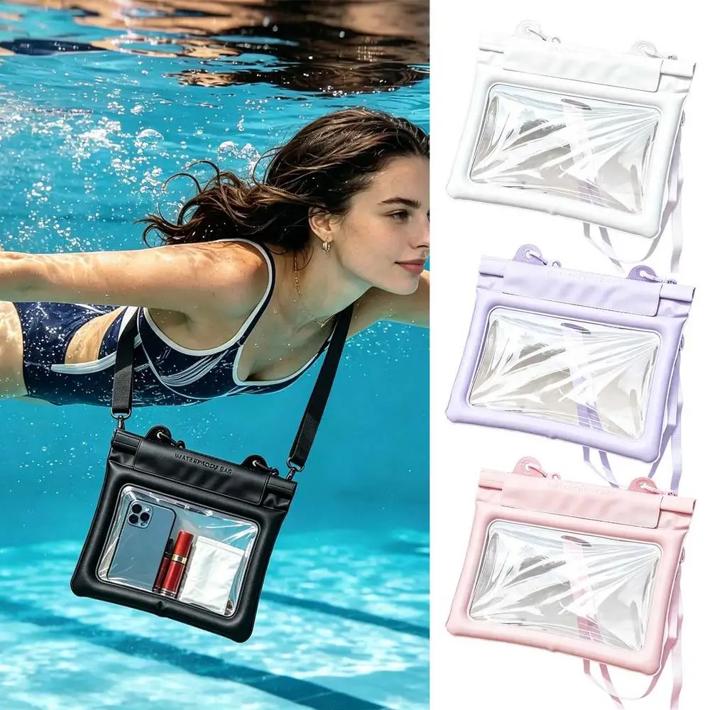 Wasserdichte Touchscreen-Trockentasche, Schwimmfähige Handyhülle, Robuster Schutz für Schwimmen, Schnorcheln, Tauchen, Strand und Kreuzfahrten – Detail 7