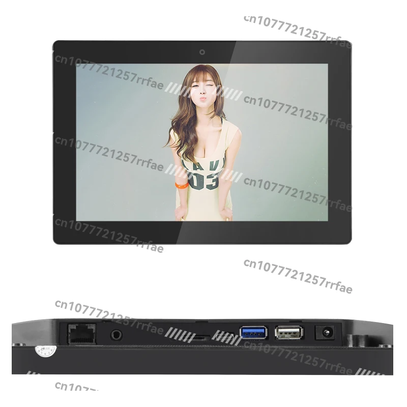شاشة إعلانات 10.1 بوصة RK3288 2 + 8 جيجابايت 1280*800 واي فاي IPS شاشة صلبة مثبتة على الحائط/سطح المكتب تابلت أندرويد صناعي #5