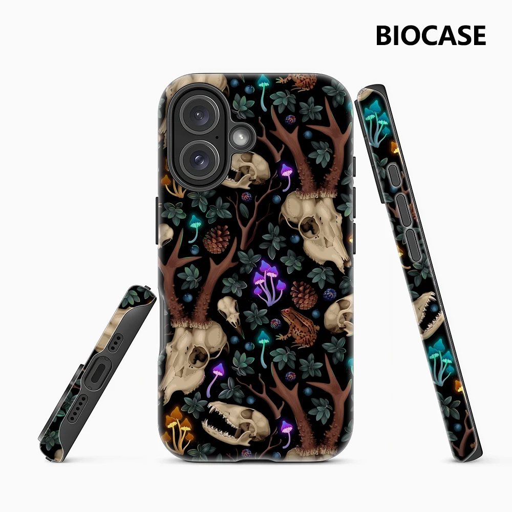 Mystic Forest IPhone 17 Must-Haves Handyhülle für IPhone 17 16 15 14 13 12 92 Pro Max Plus Doppelschichtige Rückseite