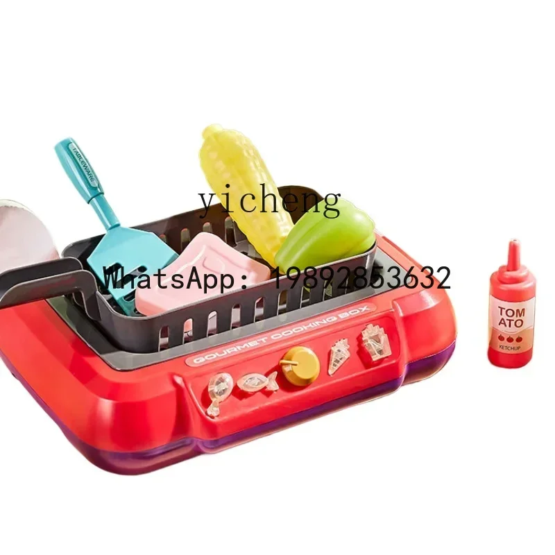 子供用キッチンおもちゃ ごっこ遊び 料理シミュレーション 色が変わるキッチン用品セット