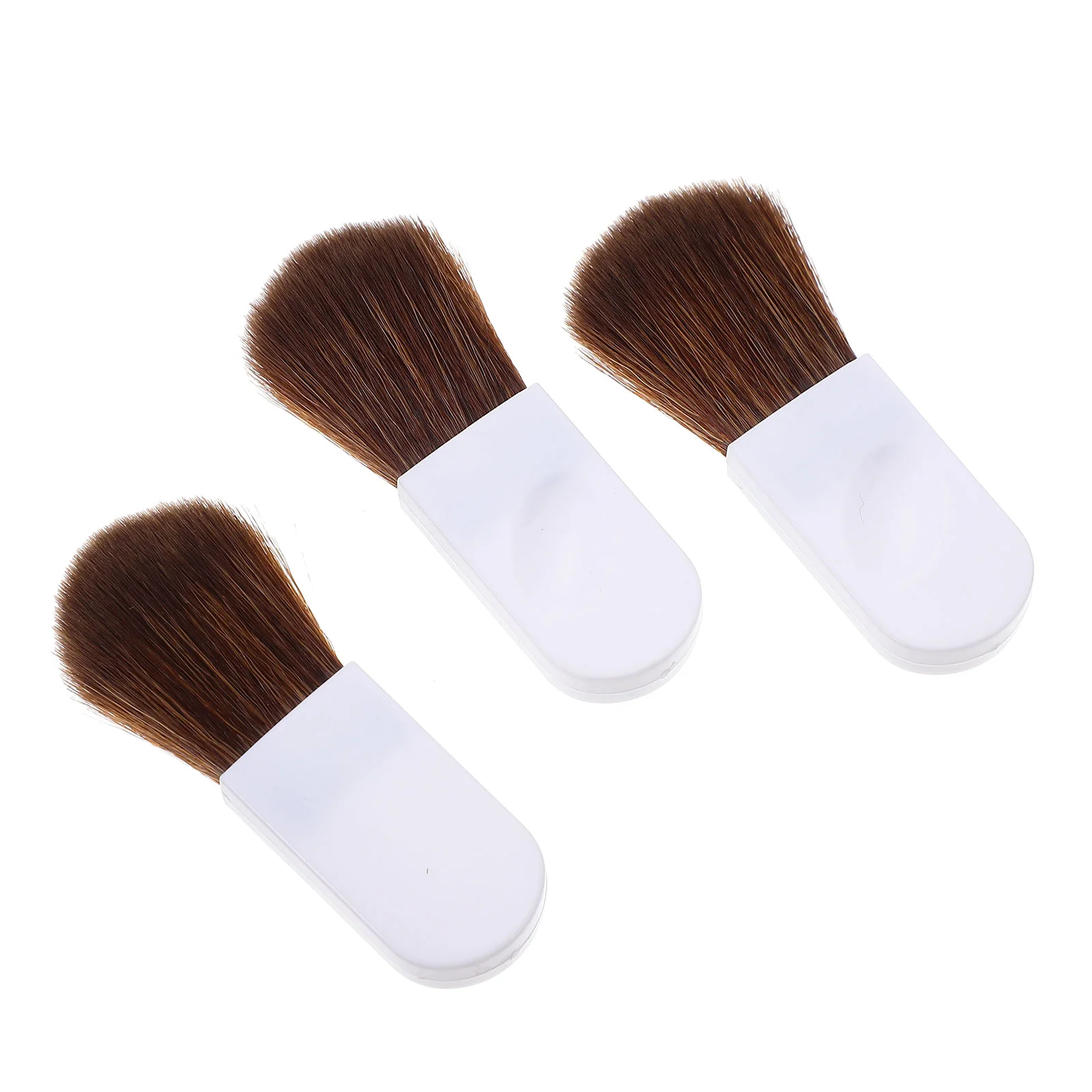 

Retractable Blush Brush Mini Highlighters Accessories Suit White Liquid