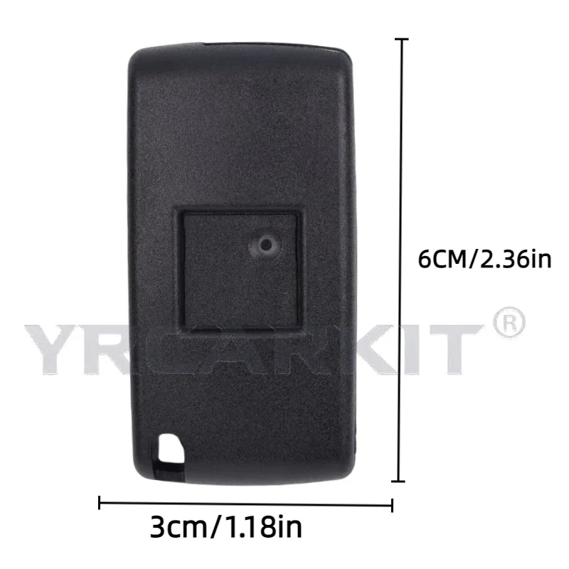 Remote Key Case For Peugeot 207 307 308 407 607 807 For Citroen C2 C3 C4 C5 C6 Flip Folding Car Key Shell 2/3/4 Buttons