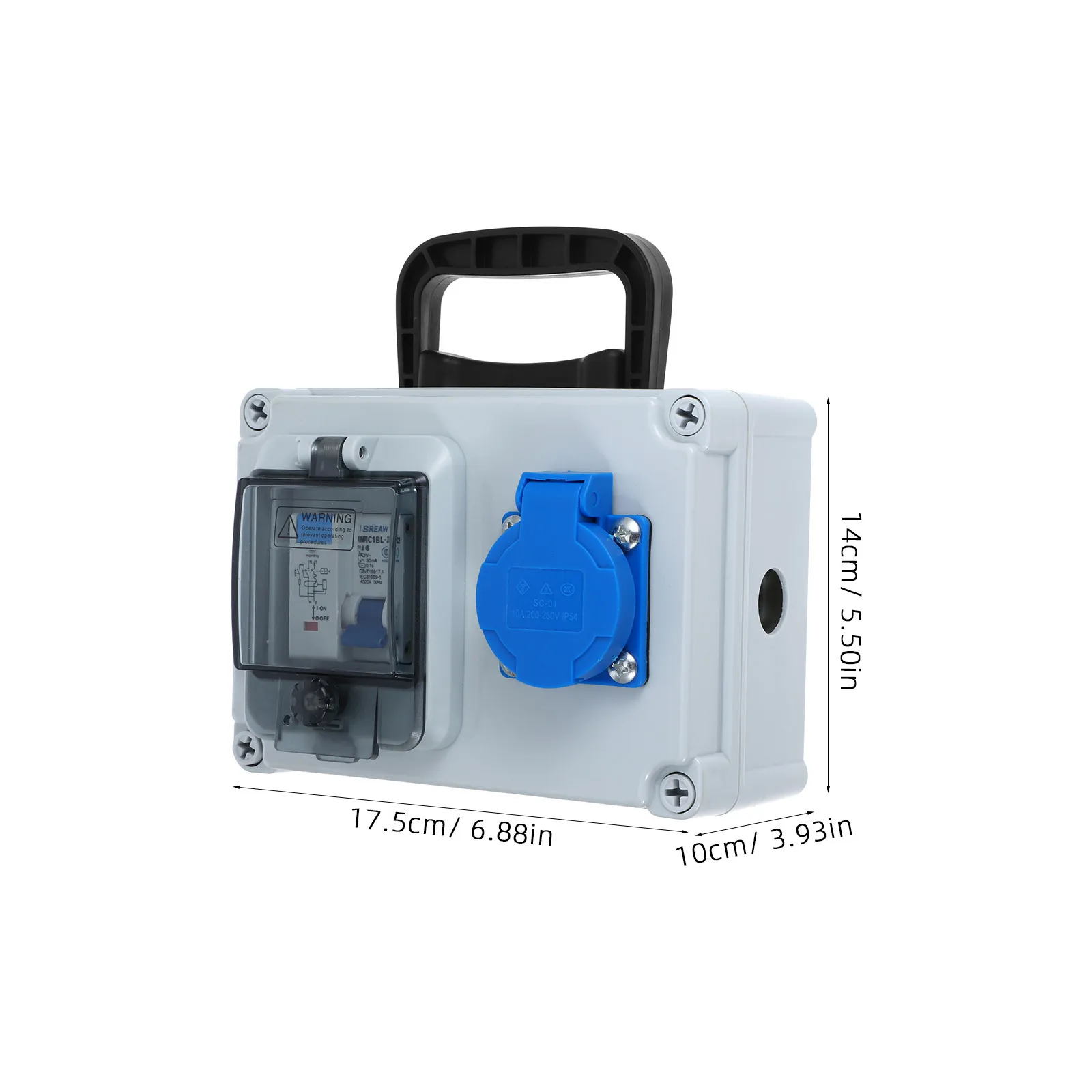 

IP65 Outdoor Waterproof Switch Socket Box Ideal for Exterior Electrical Outlets Emergency Stop Buttons Weatherproof Connections