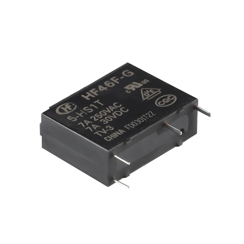 HF46F Relay HF46F-G 005-HS1 012-HS1 024-HS1 005-HS1T 012-HS1T 024-HS1T Normally Open 7A 250VAC 30VDC 4PIN Power Relays