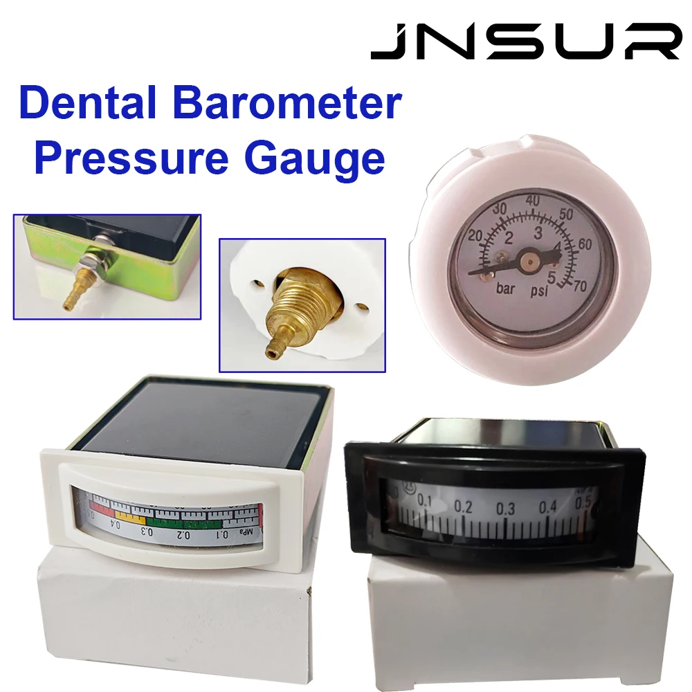 Dental Integrated Machine Accessories Small Circular Pressure Gauge Dental Chair Barometer Pressure Sensor Embedded Dentistry