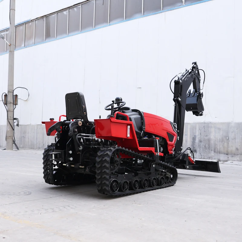 

Customized 60 HP Crawler Tractor, Crawler Rotary Tiller, New Micro Tiller, Multifunctional Agricultural Plowing Machine
