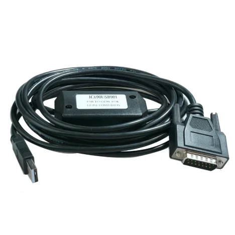 1 قطعة IC690USB901 كابل برجمة ل GE Fanuc SNP GE90-70 / 90-30 سلسلة PLC/الاتصالات/تحميل كابل IC690USB90