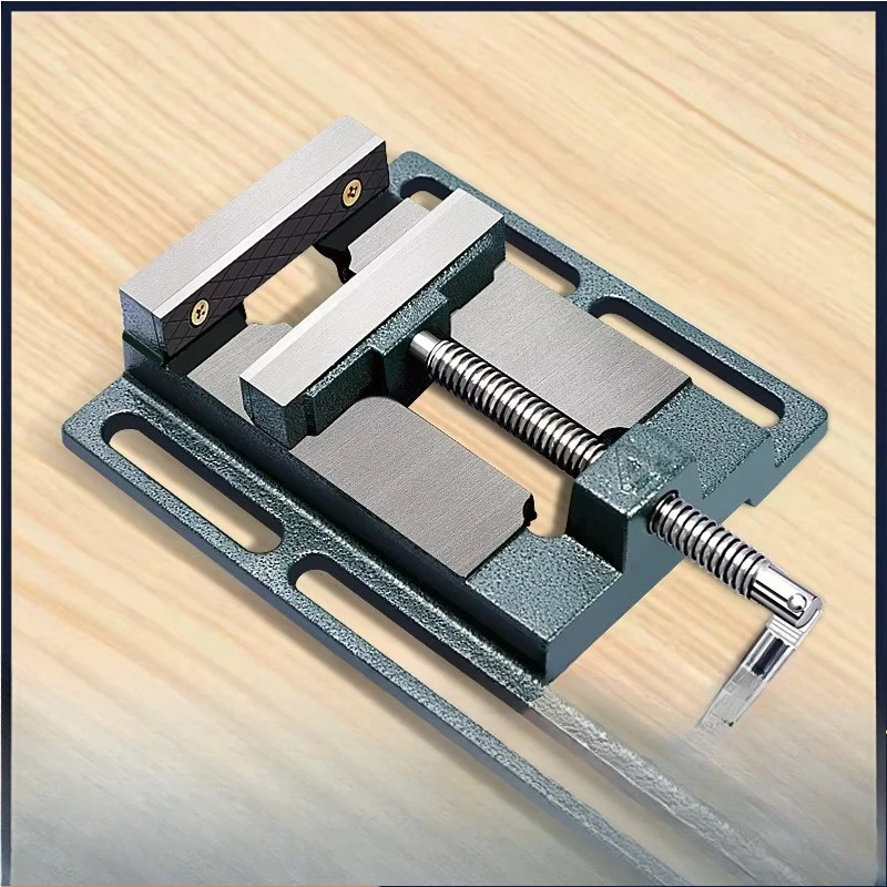 Household Small Vise Fixed Bench Pliers Drilling Pliers 2.5/3/4/5/6-inch Clamp American Flat Nozzle Pliers