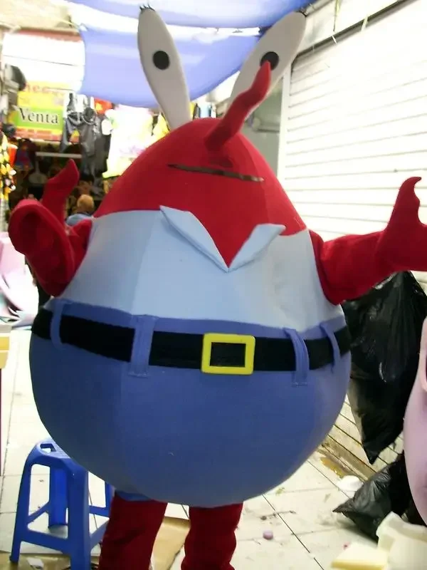 

Disney New Adult Crab Mascot Costume Christmas Fancy Dress Halloween Mascot Costume