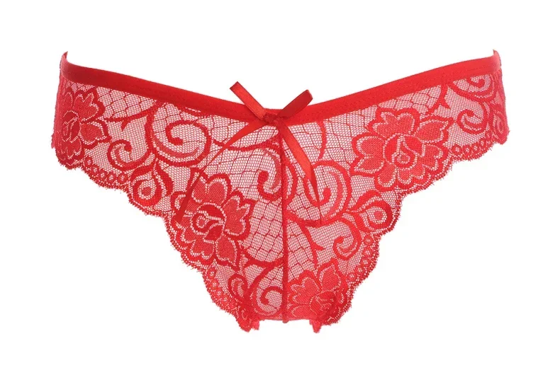 Mutandine da donna biancheria intima Sexy perizoma perizoma da donna Lingerie del sesso per le signore mutande di fiori di pizzo Bowknot femminile Ropa Interior