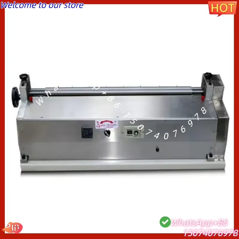 2026 WD-HJS720 Semi-Automatic Board Box Heat Gluing Machine Glue Applicator Machine Gluing Paper Machine