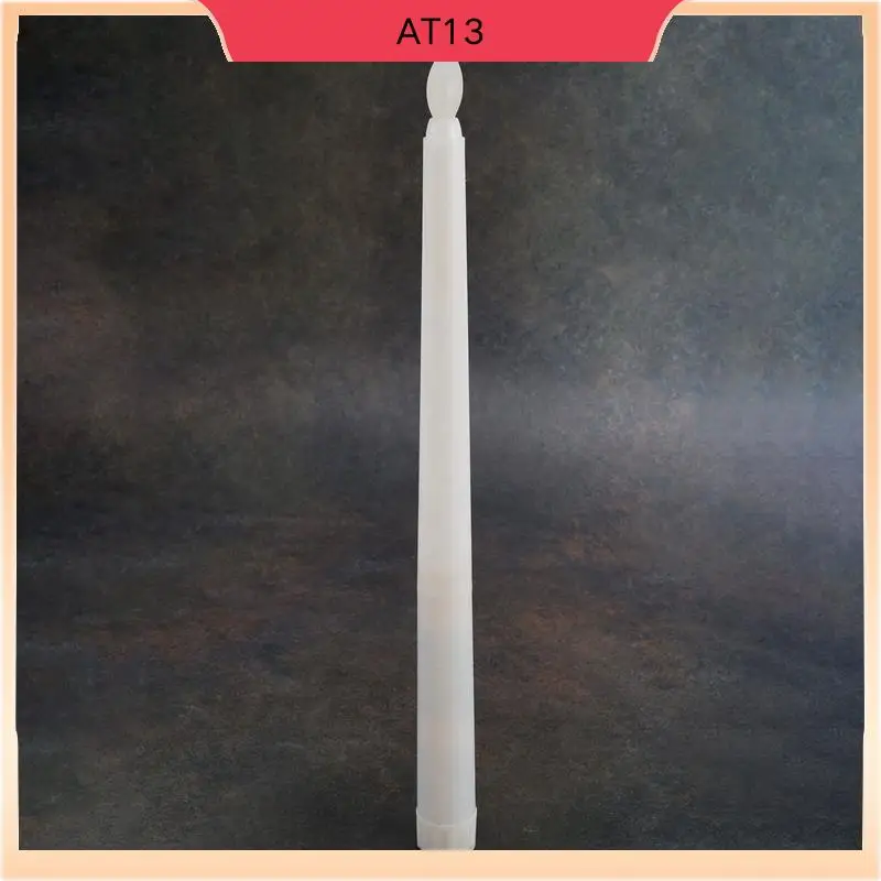 AT13 24Pcs LED Taper Candle For Dinner, Flickering Flameless Tapered Battery Operated Table Settings Weddings Birthday