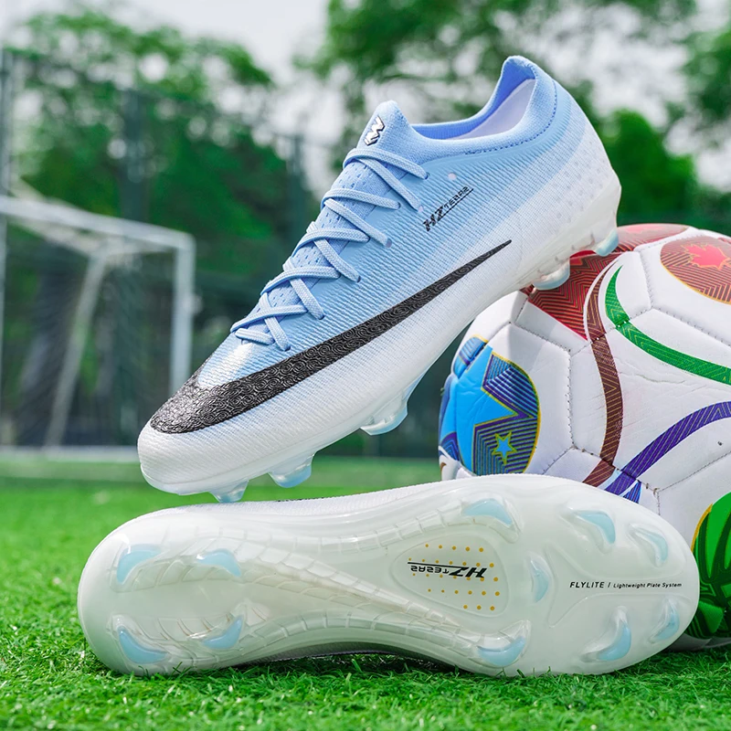 

New Men Football Boots Futsal Cleats Soccer Shoes Hot Sale Women Unisex High-quality Professional Ultralight TF/FG Sneakers