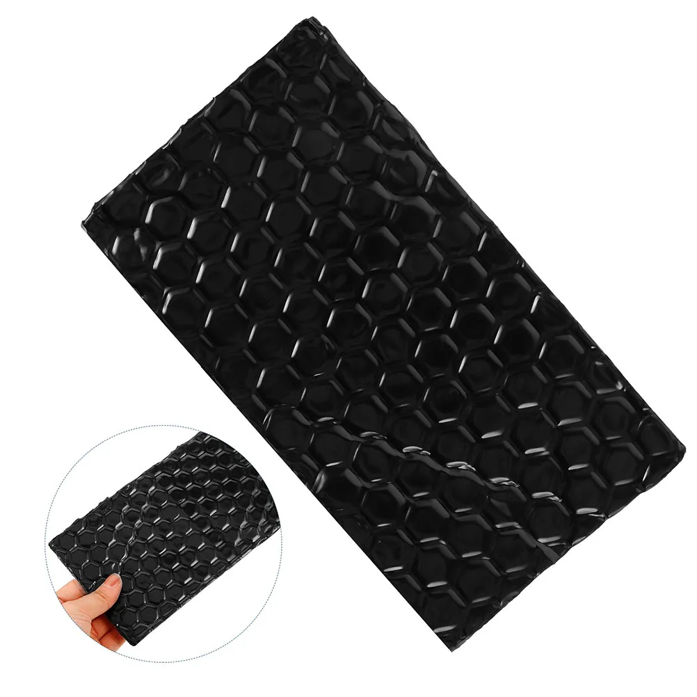 

2Pcs Butyl Noise Dampener Sheet Car Insulation Mat Vibration Reduction Soundproofing Film Heat Resistant Deadening Material