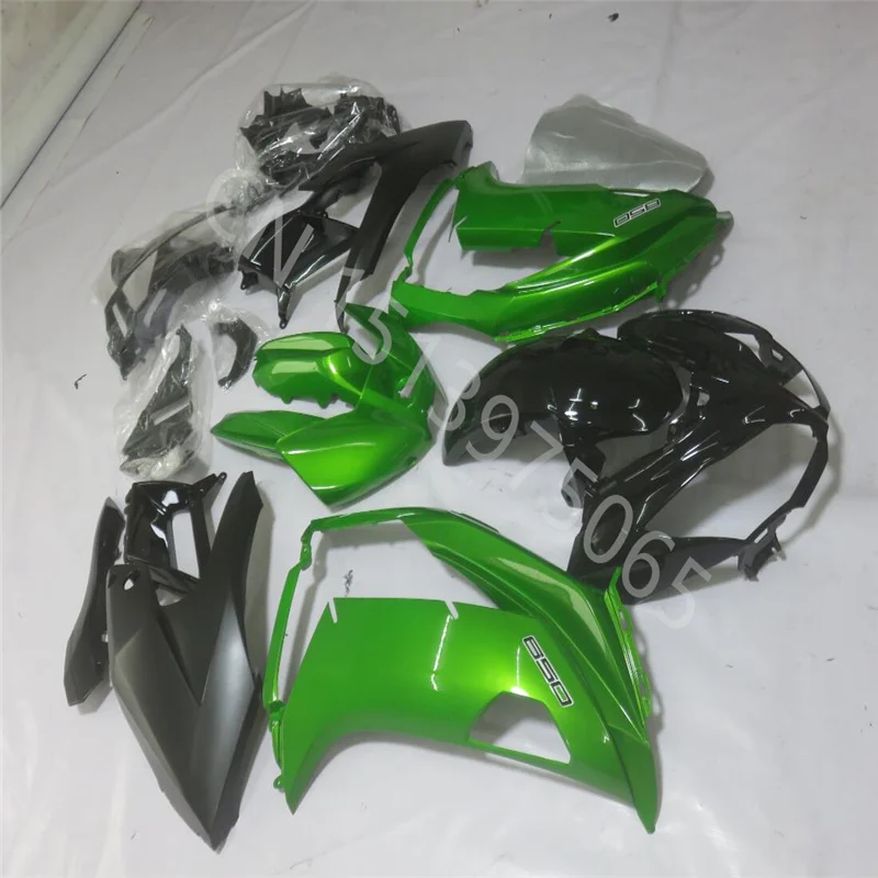 

For KAWASAKI Ninja 650R ER 6F ER6 ER-6F 2012 - 2016 ER6F 12 - 16 green black Injection Fairing motorcycle cover Accessories