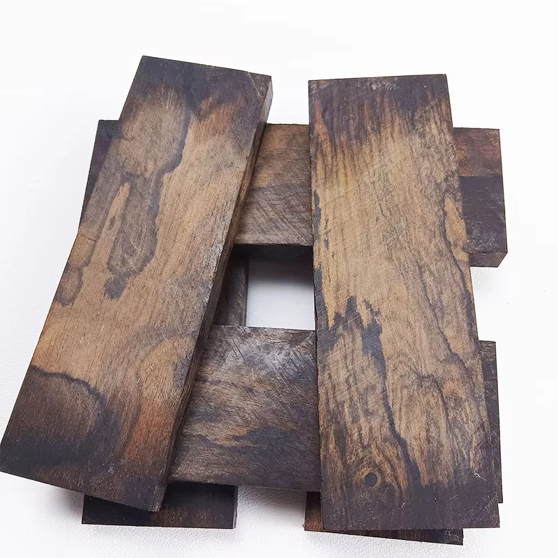 2pieces Ciricote Wood for DIY Knife Handle Scales Blanks Making Material / DIY Handicraft Materials 120x40x10mm view 6