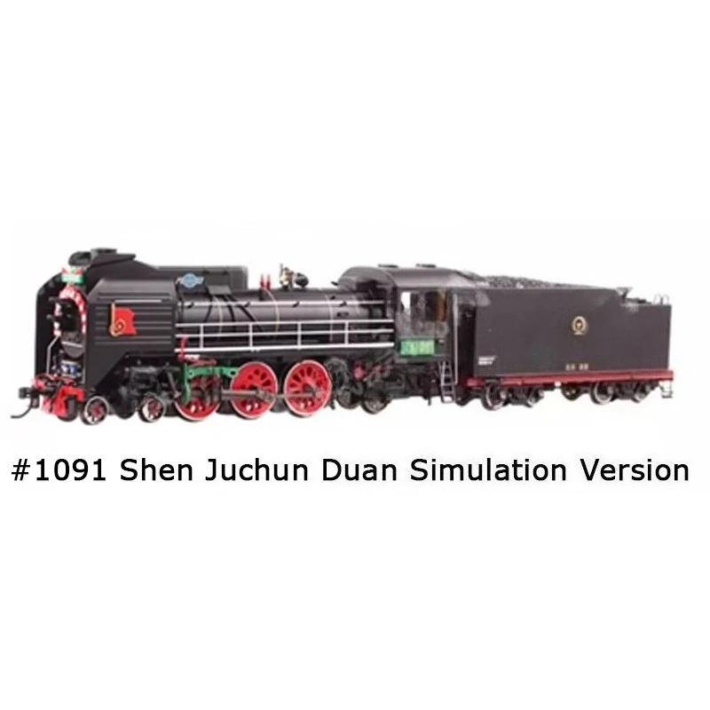1:87 HO Scale Steam Locomotive Train Model Toy