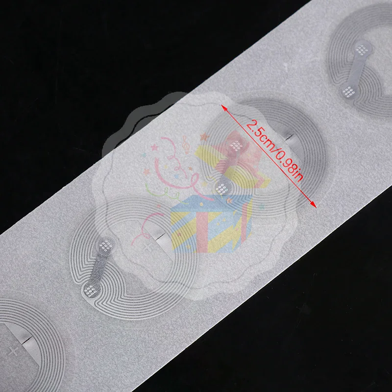 50/100Pcs NFC Tags Nfc215 Chip Label Stickers RFID Electronic Label Stickers For Access Control Smart Key Rewritable