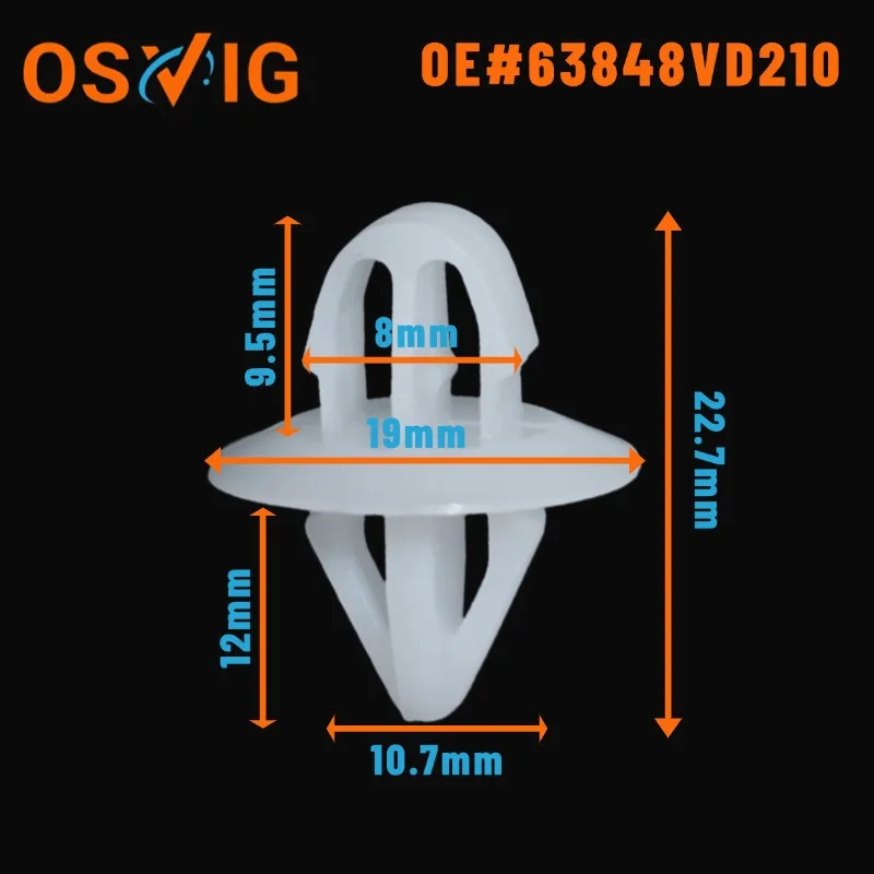 

30PCS OE#91504SJCA00 Applicable Nissan Patrol Front Fender Liner Clips
