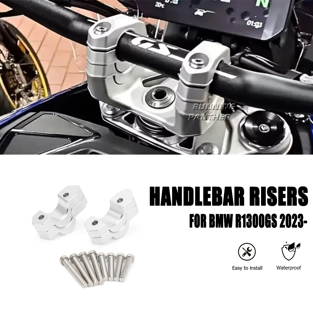 R1300GS Accessories Handlebar Riser For BMW R 1300 GS R1300GS GS1300 Motorcycle Lifting Handlebar Clamp Extend Adapter