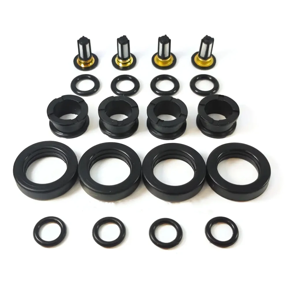 4 セット燃料インジェクター修理キット 04102 ホンダ CR-V HR-V J30A ホンダ B20B F20B F23A 1.6L 2.0L 06164-PCA-000 、 06164-PEJ-000