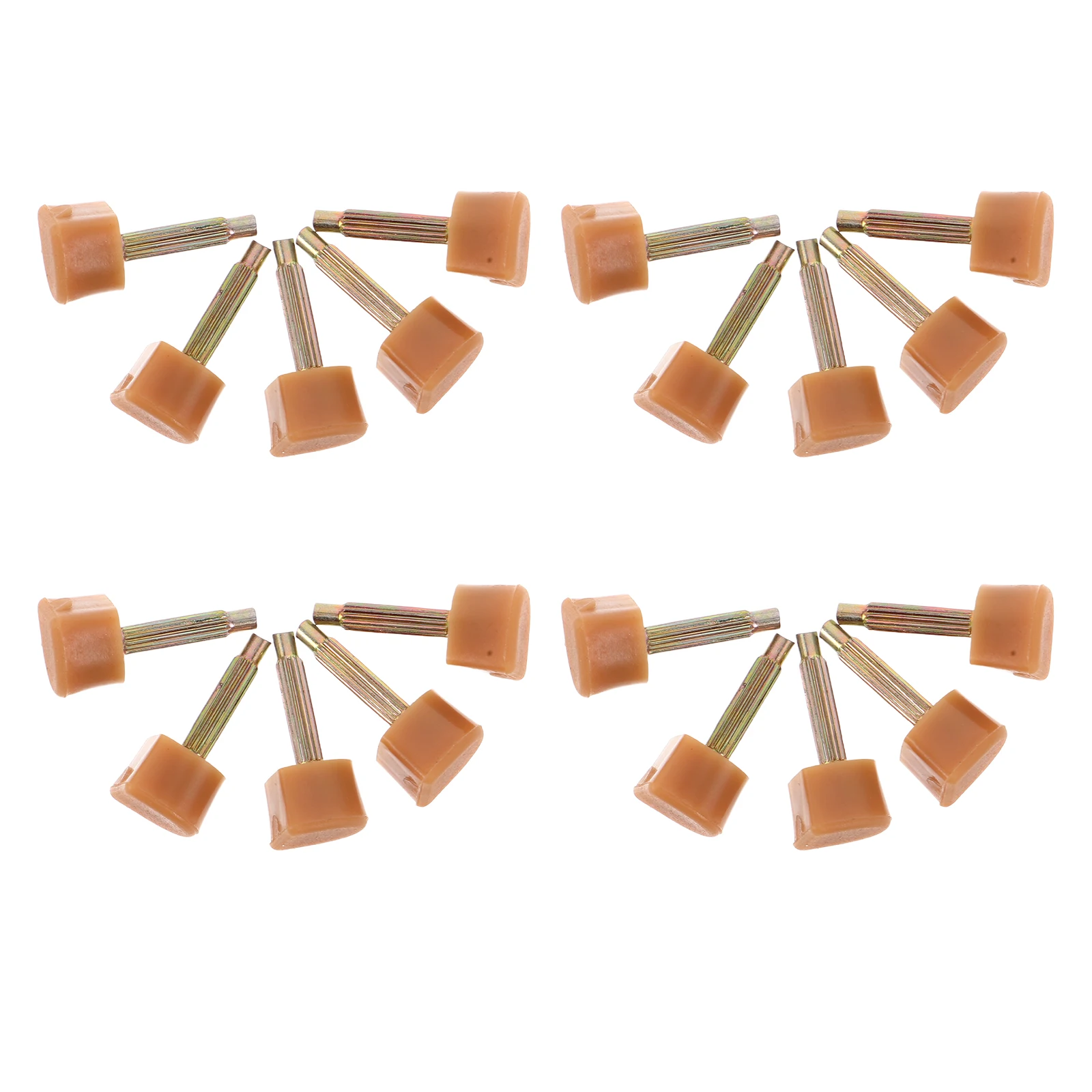 

20Pcs High Heel Repair Tips Tpu Shoe Replacement Non Slip U Shape Caps DIY Women Shoe Restoration Heel Protectors