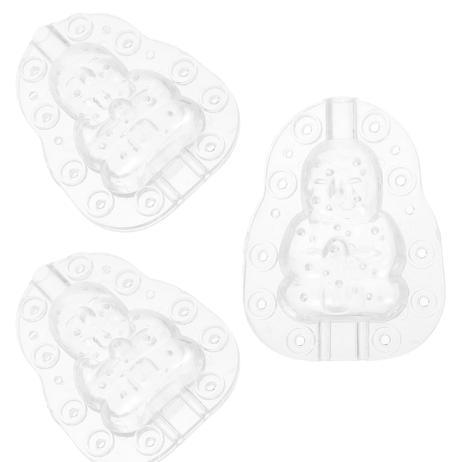 

3 Pcs 8cm Mold Fruit Growing Shaping Melon Ginseng Transparent Vegetable DIY Plastic Reusable Gardening Molds