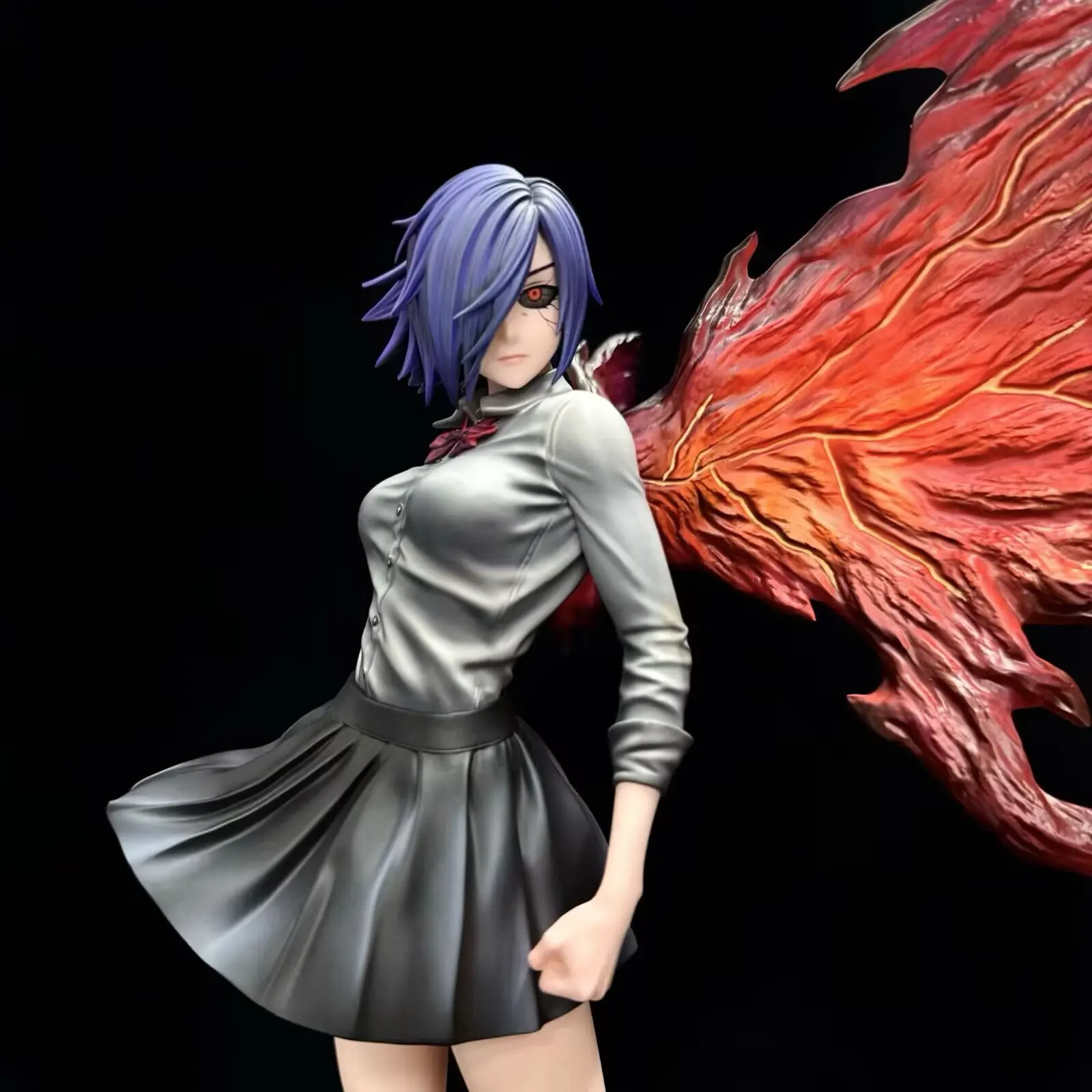 30cm Tokyo Ghoul Touka Kirishima Cabeça Dupla Ver. Figura em caixa anime modelo colecionável estátua ornamento brinquedo