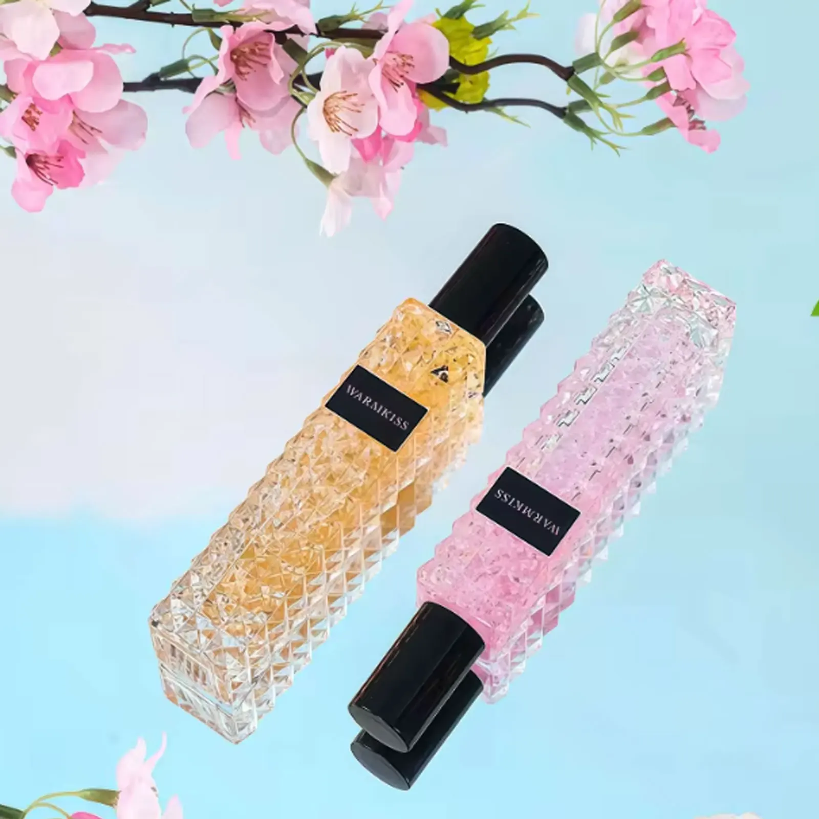 2025 عطر جديد روز ملكة جمال مغامرة عطر سحر دائم الأزهار رائحة ضوء عطر كريستال برشام تصميم 50 مللي سيدة أنيقة