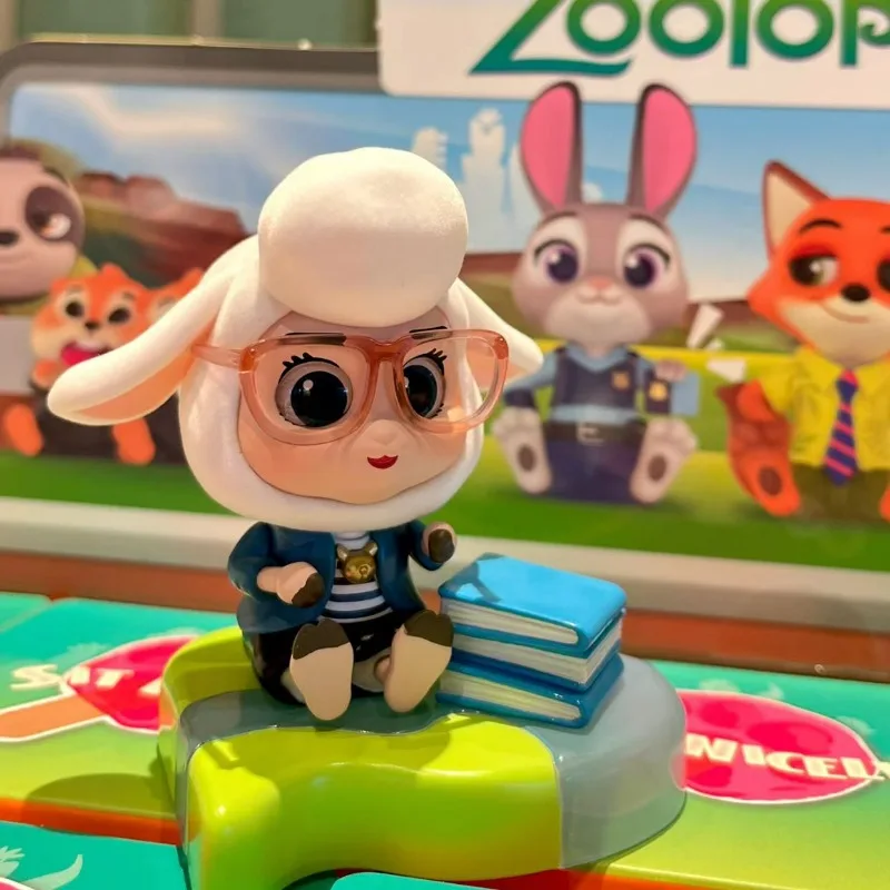 Zootopia Judi Nick Blind Box Figure Trendy Toys Doll Gift Ornaments Cartoon Cute New  Niche Good Looks Kawaii