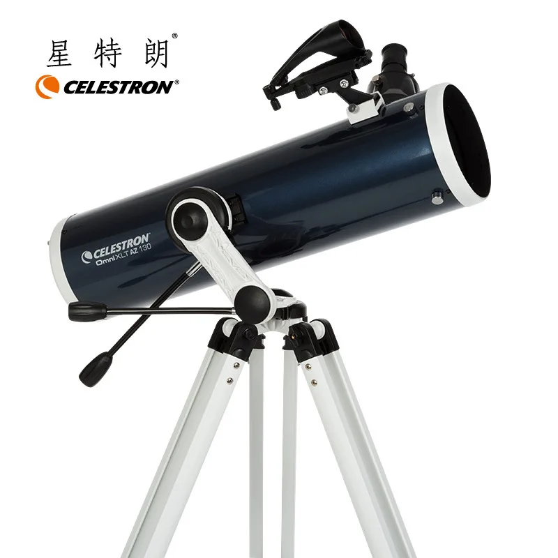 CELESTRON OMNI XLT 130AZ Newtonian Reflector TELESCOPE StarPointer Pro Finderscope Spotting Scopes with Aluminum Tripod