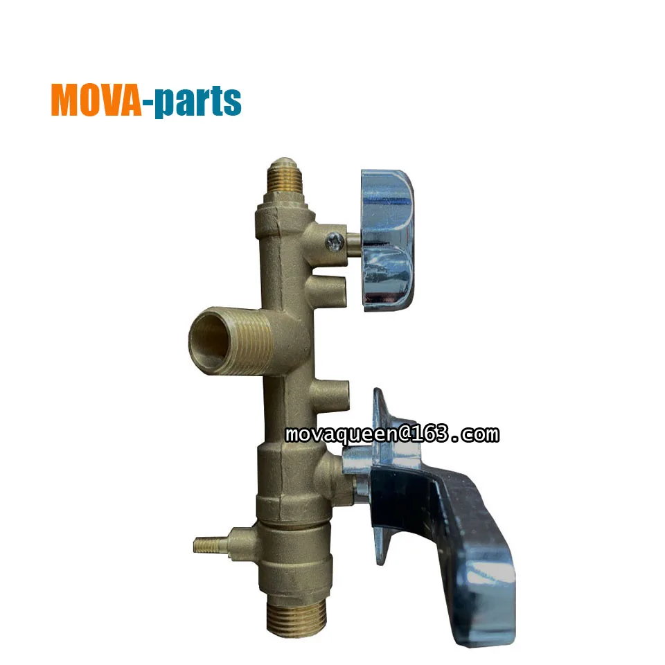 Gas Stir-Fry Stove Burner Fryer Spare Parts Copper Valve LPG NG Integrated Gas Control Valve