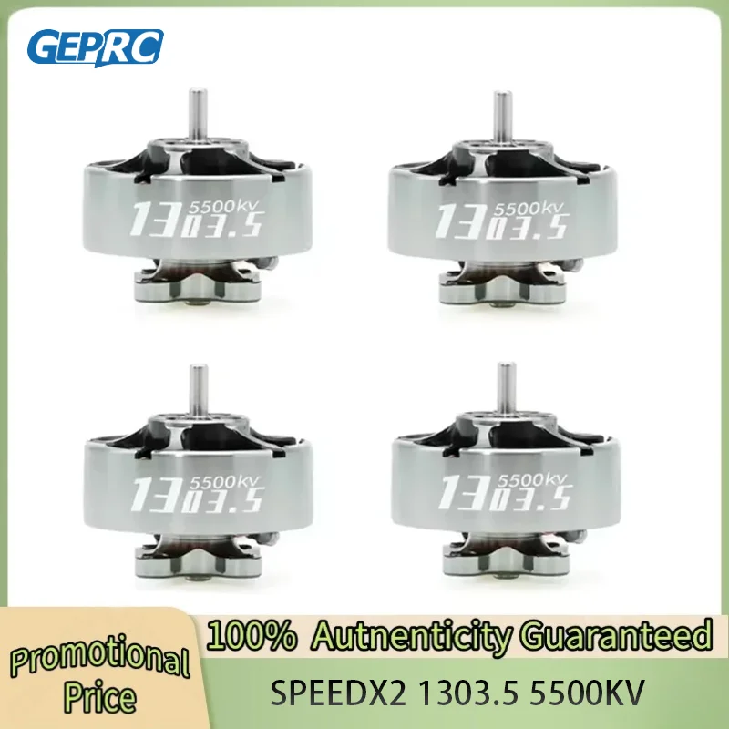 

GEPRC SPEEDX2 1303.5 5500KV Motor Suitable for 2″ Cinewhoop FPV Drones Cinelog20 for RC FPV Quadcopter Freestyle Drone