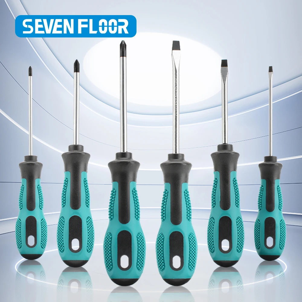 6pcs 10pcs Repair Tool Set-Magnetic Precision Screwdriver Kit with Phillips and Flat Head, Non-Slip Handle, Screwdriver Tool Set