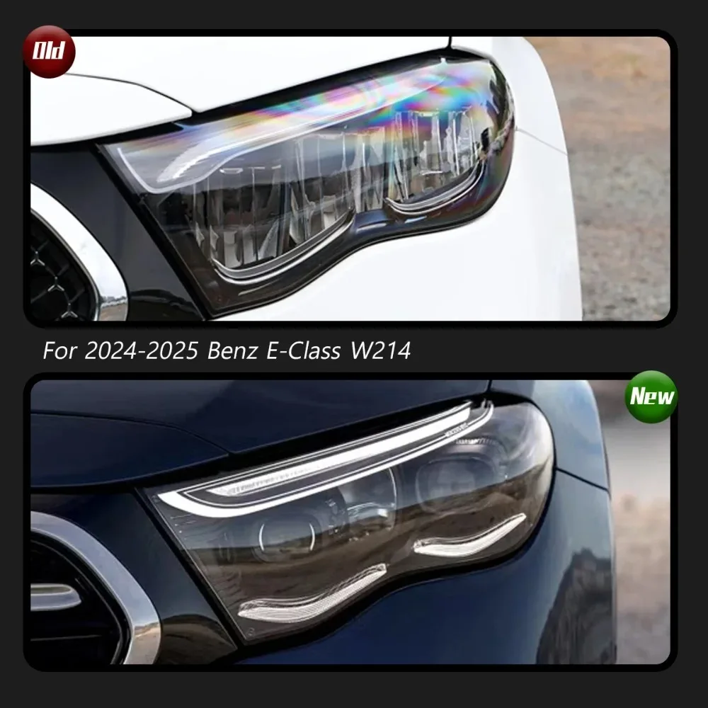 E Class W214 Headlights 2024-2025 DRL LED Upgrade Turn Signal Head Lamp Modified Assembly Signal Auto Accessories