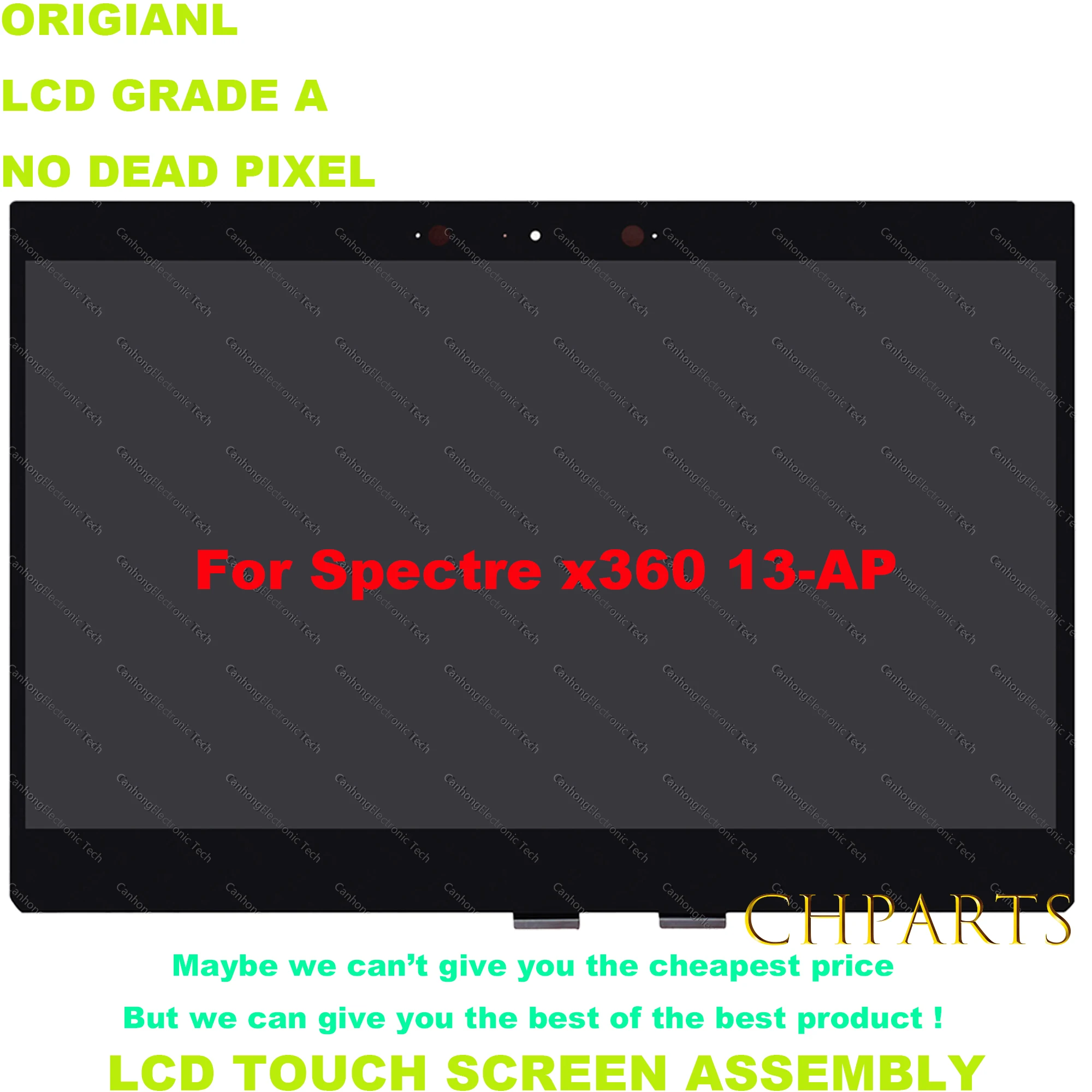 Imagem -02 - Lcd Touch Screen Digitador Substituição Assembly hp Spectre X360 Laptops 13 ap 13-ap0003np L303511j1 133 Pol