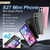 SERVO S27 MINI Small Smartphone 4G LTE Android 12.0 OS 3GB+64GB APP Store GPS 4.0\