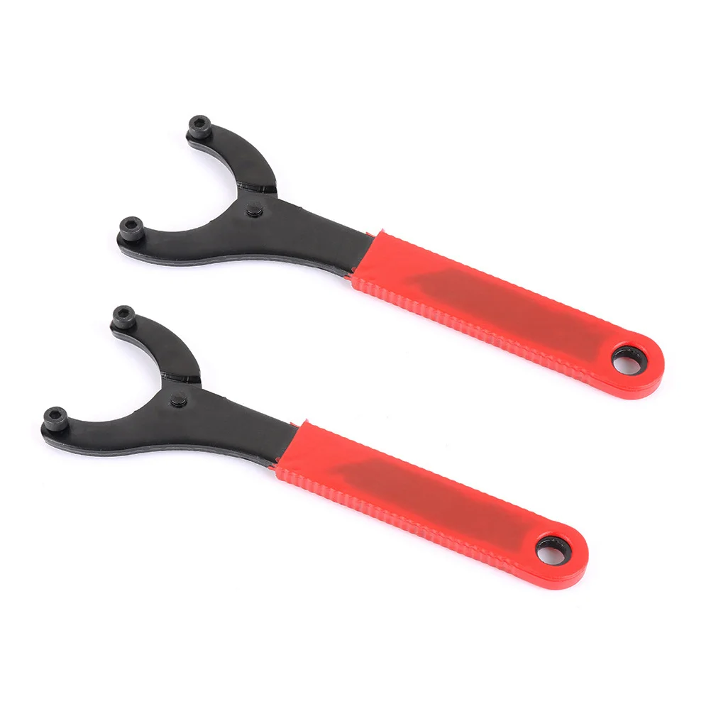 

2Pcs Mountain Bike Eight Character Wrench Durable Adjustable Tool for Flywheel Lock Ring Removal Installation Bottom Bracket