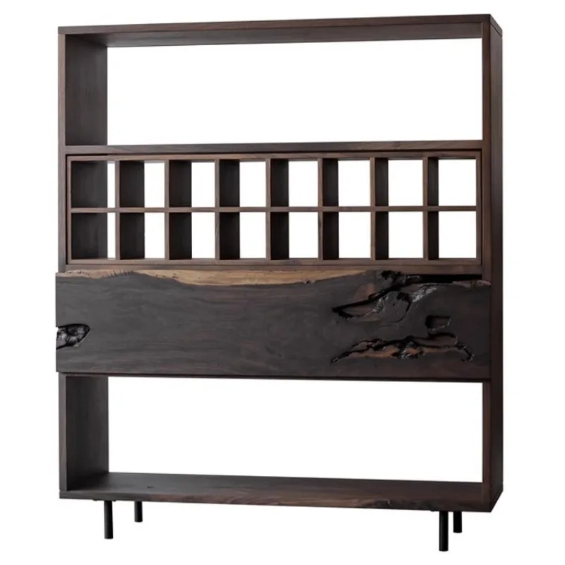 

Wabi Sand Wind Meal Side Tea Side Cabinet Display Living Room Bogu Rack