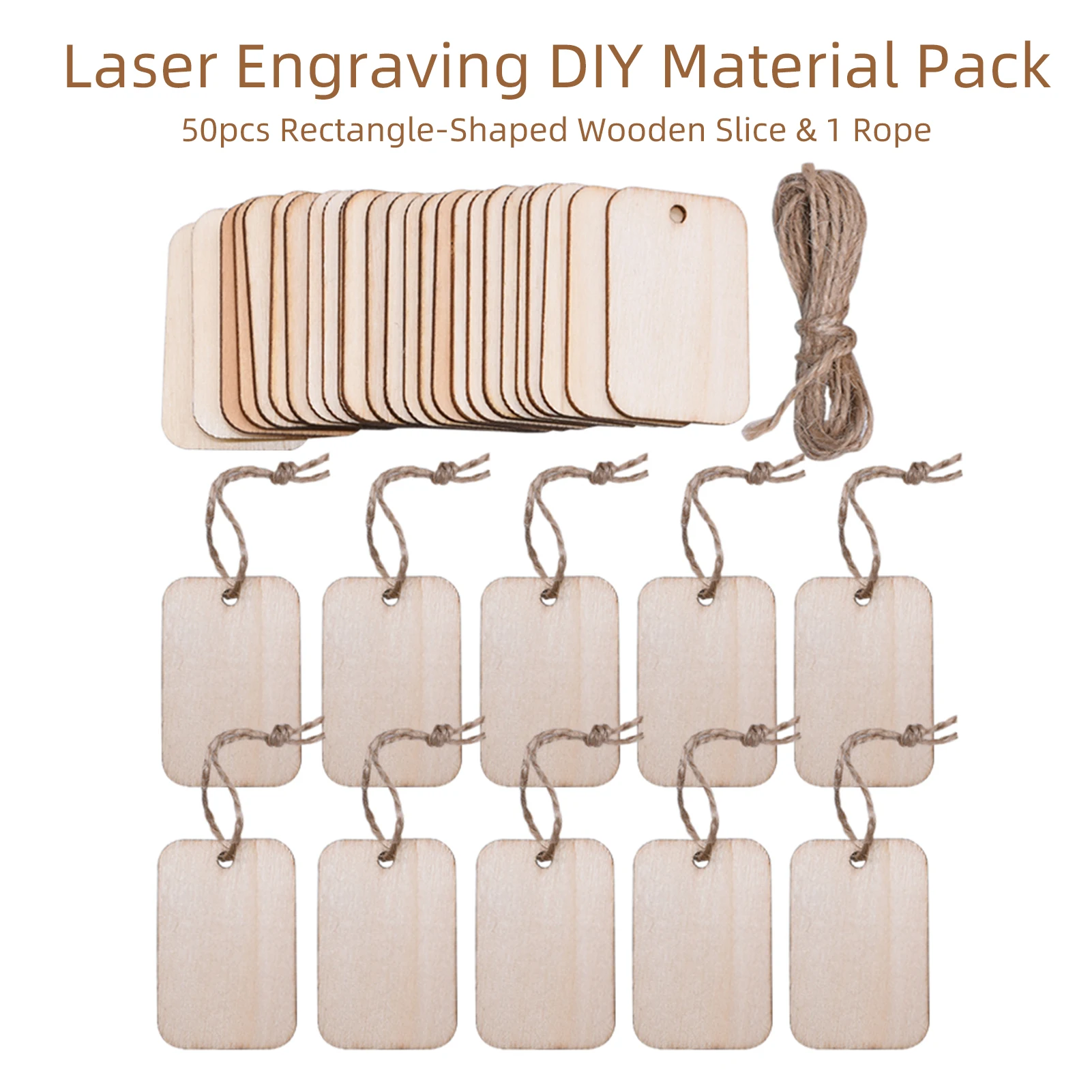 125PCS Laser Material For All Laser CNC Engraver